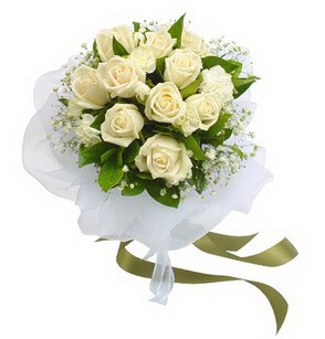  Kastamonu online çiçekçi , çiçek siparişi  11 adet benbeyaz güllerden buket