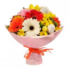 Karışık mevsim buketi Mevsimsel çiçek  Kastamonu internetten çiçek siparişi 