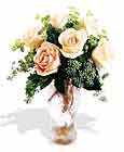  Kastamonu çiçek siparişi sitesi  6 adet sari gül ve cam vazo