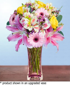 Anneme hediye karisik cam mevsim demeti  Kastamonu internetten çiçek siparişi 